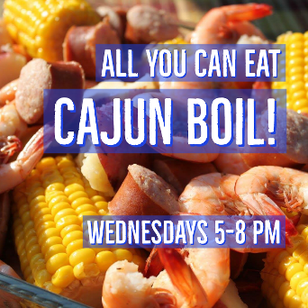 ALL YOU CAN EAT CAJUN BOIL SPECIAL BUFFET AT THE BLUEGILL GRILL TULLAHOMA TENNESSEE TIMS FORD LAKE